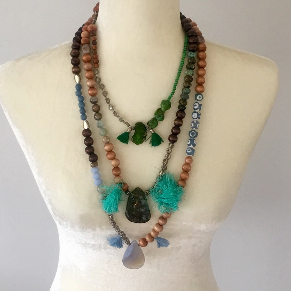 Bohemian Handmade tassel Necklace